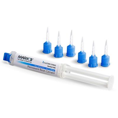  Permanent Resin Cement Self Adhesive 7ml Automix Syringe - MARK3 