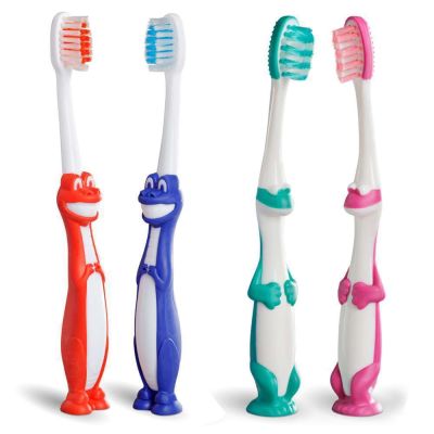 Child Toothbrushes 27T Extra Soft w/Suction Cup 72/cs - AmeriCan Goods