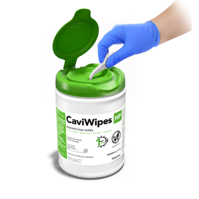  Caviwipes Towelettes HP 6" x 6.75" 160/Cn. - Metrex