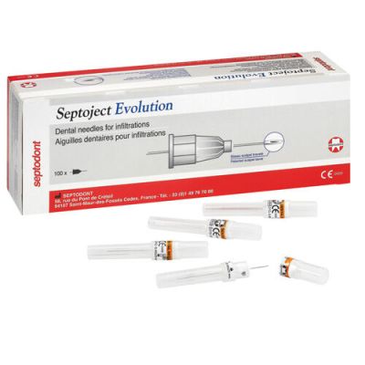 Septoject® Evolution Needles – 100/Box - Septodont