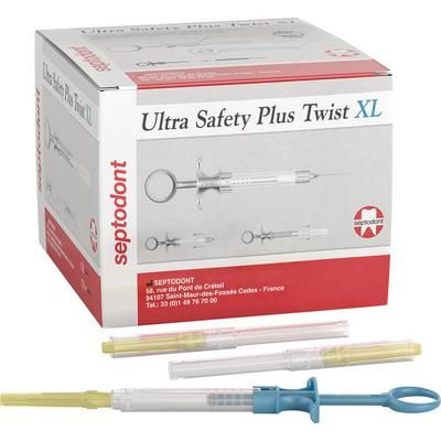 Ultra Safety Plus Twist XL Safety Needle Kit - Septodont