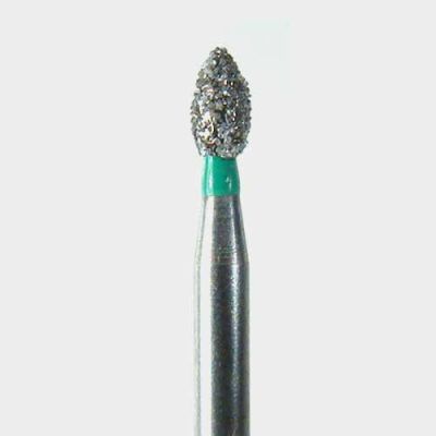 1916C NeoDiamond Crown/Bridge & Operative Diamond Burs – FG, Football, 25/Pkg - Microcopy