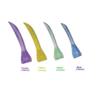 Plastic Wedges Assorted 4 Sizes, 100/Bx - AmeriCan Goods 