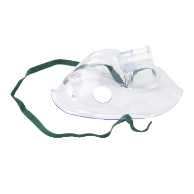 Aerosol Elongated Pediatric Mask - 22mm OD, 50/cs, LF - Dynarex