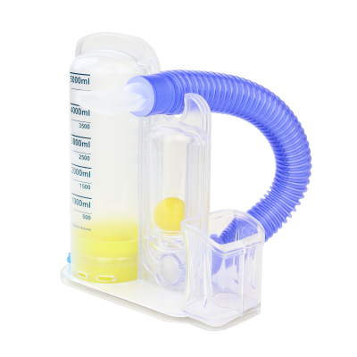Volumetric Incentive Spirometer 5000ml PEF Measures - Dynarex
