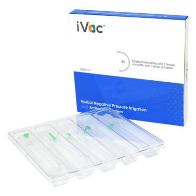 iVac™ Short Silicone Tubing and Connectors, 5/pk - Pac-Dent