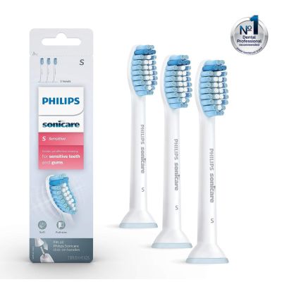 Philips Sonicare S Sensitive Toothbrush heads, 3/Pk - Philips