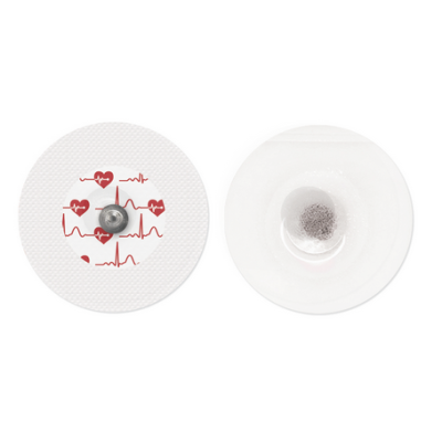 Telectrode ECG Electrodes Cloth, Round, 55mm -  Bio ProTech USA