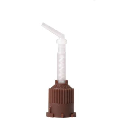 T-Mixer HP Mixing Tips, Core Material, Brown + 25 Standard Clear Intra-Oral Tips, 25/bg 