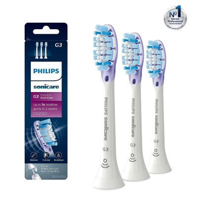 G3 Premium Gum Care Sonicare Toothbrush Heads, 3/Pk 