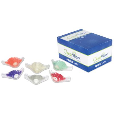 ClearView™ Single Use Nasal Hoods – Pedo, 12/Pkg - Accutron
