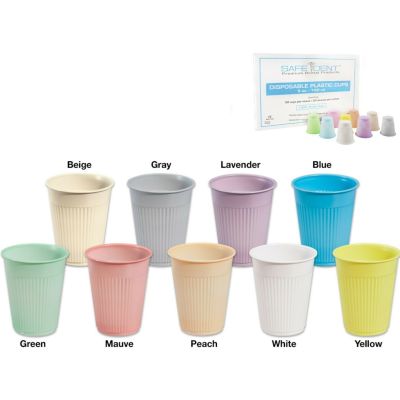 Plastic Patient Cups 5 oz, 1000/cs - SafeDent 