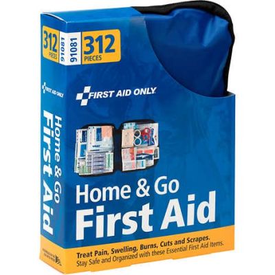 First Aid Kit, 312 Piece, Fabric Case - Acme