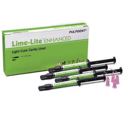 Lime-Lite™ Enhanced Light Cure Cavity Liner Kit - Pulpdent 