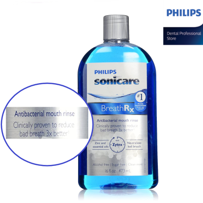 Philips Sonicare BreathRx Antibacterial Mouth Rinse - 16oz