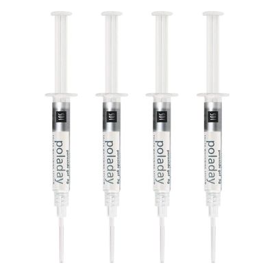 PolaDay Tooth Whitening System 9.5% Hydrogen Peroxide 1.3g (4 syringe pack)