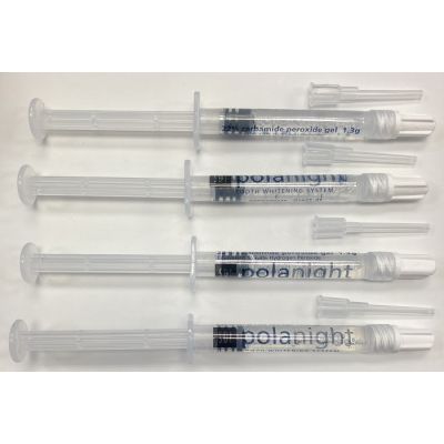 Pola Day or Pola Night Tooth Whitening System 4 syringes 1.3g each