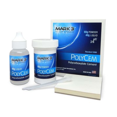  PolyCem - Polycarboxylate Cement Powder & Liquid Kit - MARK3