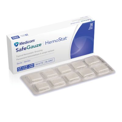  SafeGauze® HemoStat™ Topical Hemostatic Dressing - Medicom