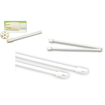 Saliva Ejectors White Body White Tip, 100/Pk - SafeDent