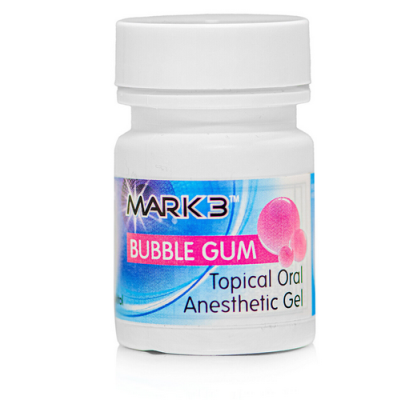 Bubblegum Topical Anesthetic Gel 20% - Mark3 
