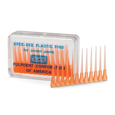 Spee-Dee Plastic Pins - Pulpdent