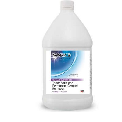 Tartar, Stain & Permanent Cement Remover - Ultrasonic Solution 1 Gallon - MARK3