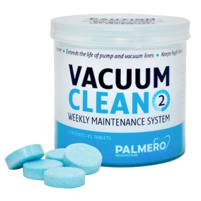 Vacuum Clean Tablets – 45/Jar - Palmero 