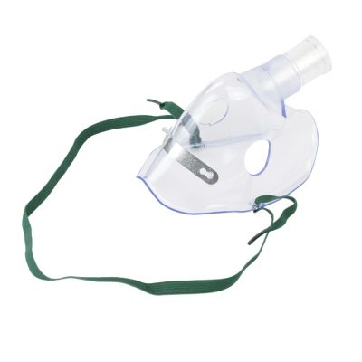 Aerosol Pediatric Mask - 22mm OD, 50/cs, LF - Dynarex