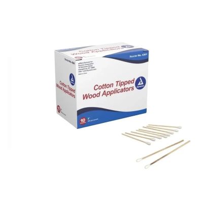 Cotton Tipped Applicators Non-sterile, 3" - Dynarex 