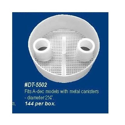 Dispos-a-Trap Model 5502: 2 1/4" Fits A-dec Models w/Metal Canisters, 144/Bx - AmeriCan Goods