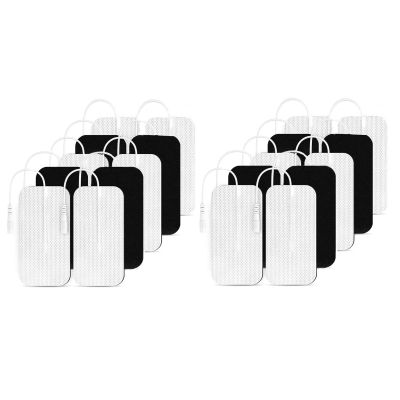 Electrodes, 2" x 3.5", White Cloth, 4/pk - Compass Health