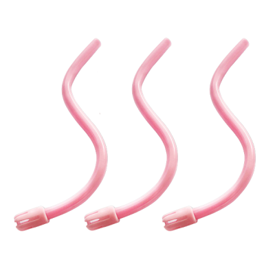  Saliva Ejectors, Pink, 100/bg - Unipack