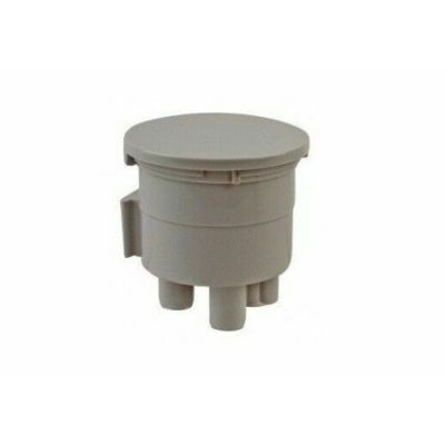Type A Vacuum Canister Bottom Port Beige 2-1/8" - AmeriCanGoods